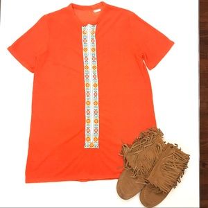 60’s terrycloth mini-dress